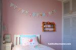 Girl's bedroom, child's bedroom, girl's pink bedroom