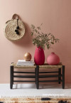 pink interior, pink feature wall, interior inspiration, interior design, interior ideas, resene