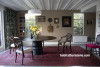 Dining room, Dining area, neutrals, brown walls, feature wall, art wall, white ceiling, Resene 